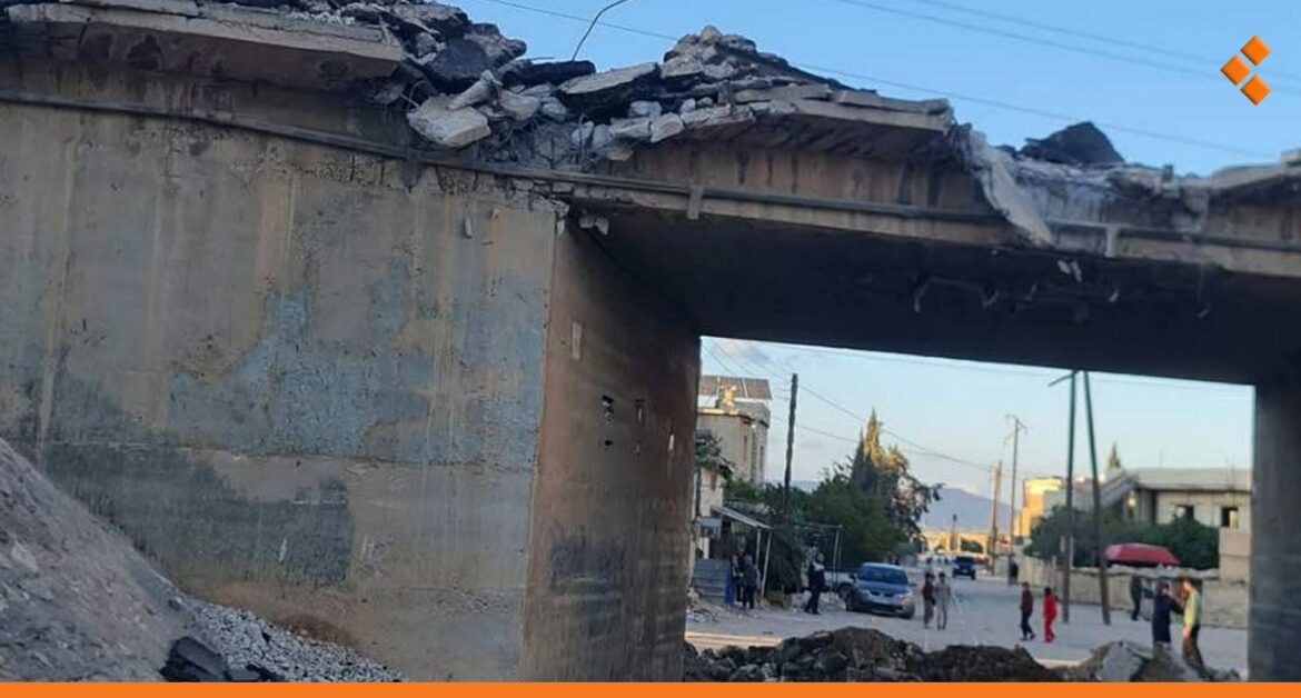 بعد إزالة "جسر الموت".. أوتوستراد عرطوز ـ قطنا في الخدمة قريباً