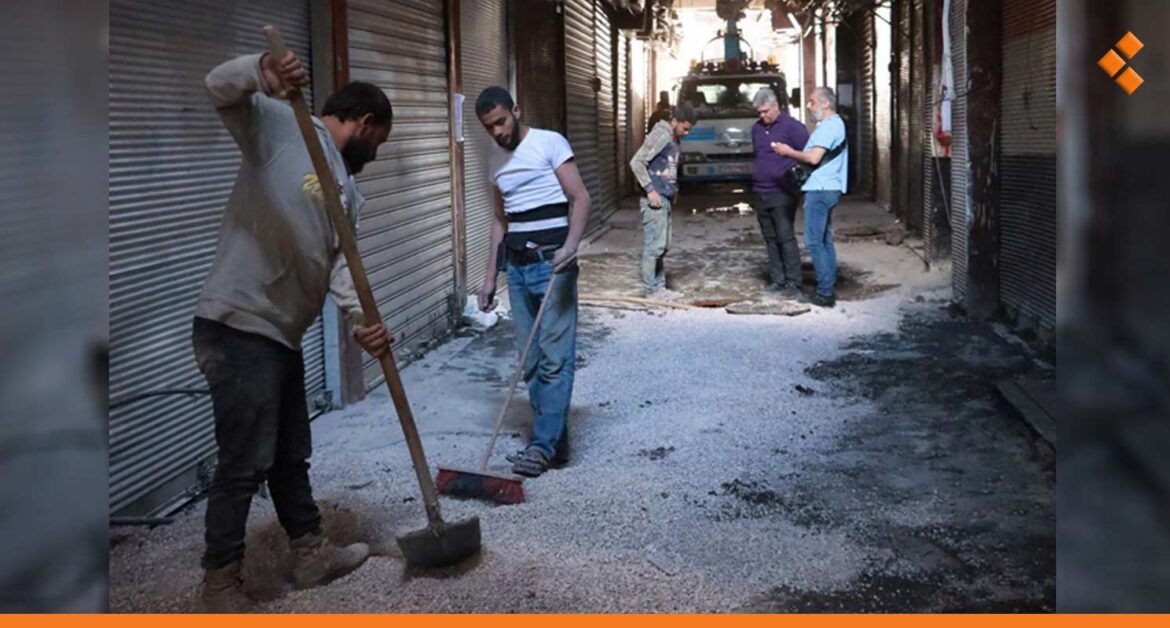 دمشق.. البدء بصيانة سوق الحرير الأثري