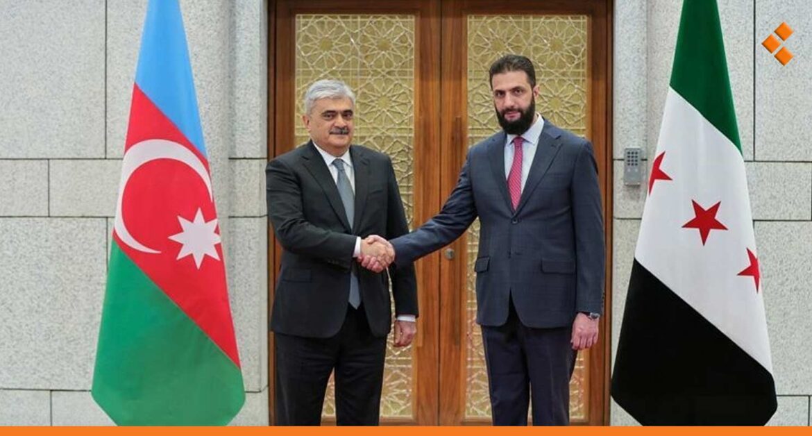 بالتزامن مع التوترات التركية- الإسرائيلية في سوريا.. الشرع يستقبل وفد من أذربيجان