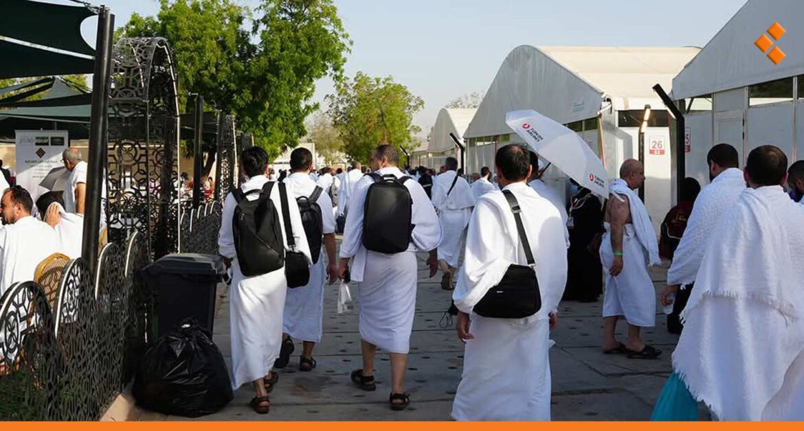 وصول الحجاج السوريين إلى مشعر عرفات