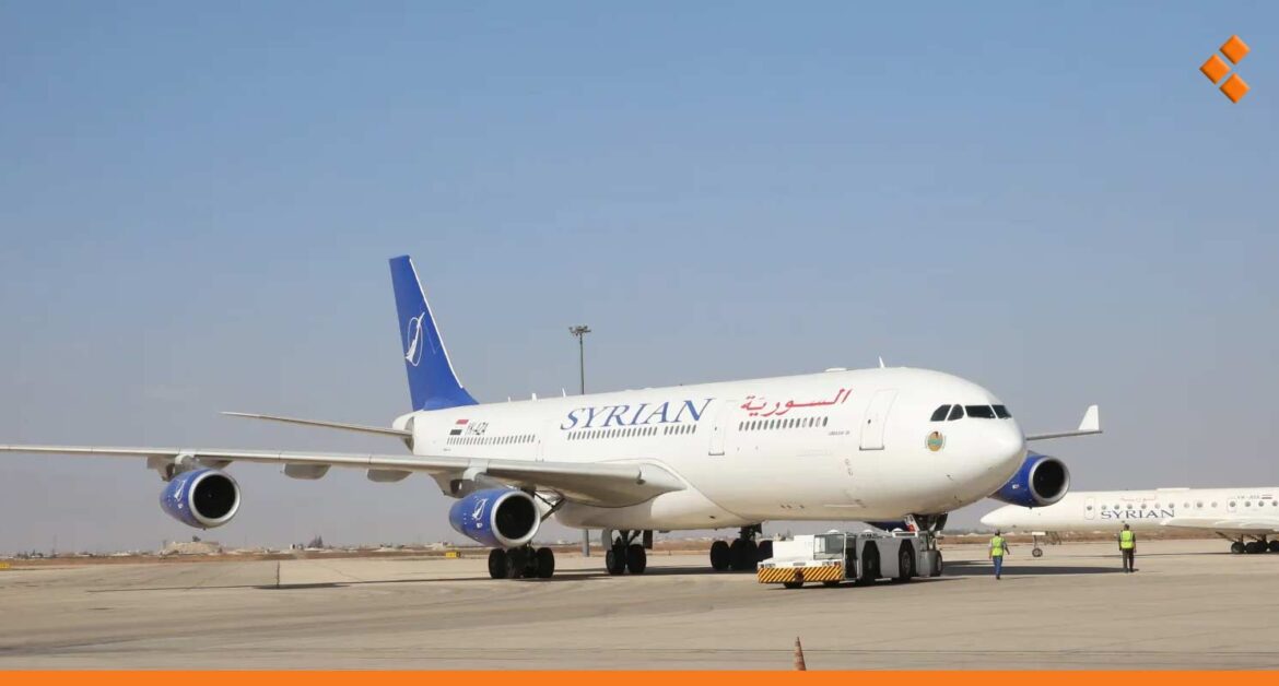 السورية للطيران: زيادة عدد الطائرات الموضوعة بالخدمة إلى 5 قريباً