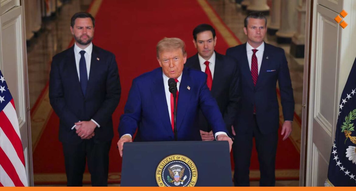 ترمب يُعلن انتهاء الحرب بين إيران وإسرائيل