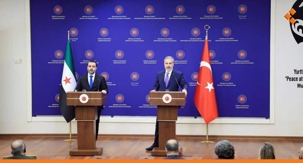 بعد اجتماع عمان.. الشيباني يلتقي فيدان في أنقرة