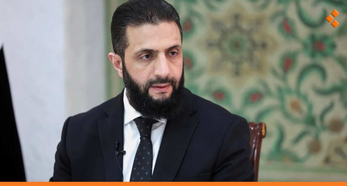 الرئيس الشرع: السلام والتطبيع مع "إسرائيل" ليسا على الطاولة الآن