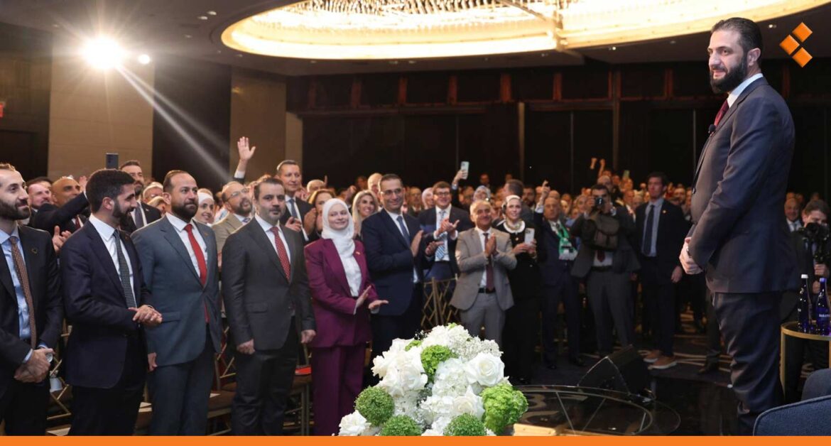 الرئيس الشرع أمام الجالية السورية في أمريكا: قد لا نتفق في كل شيء ولكن يجب أن نتوحد